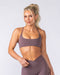 Muscle Nation Bralettes Minimal Bralette - Umber