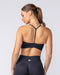 Muscle Nation Bralettes Revealed T-Back Seamless Bra - Black