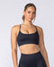 Muscle Nation Bralettes Revealed T-Back Seamless Bra - Black