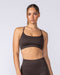 Muscle Nation Bralettes Revealed T-Back Seamless Bra - Cocoa