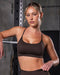 Muscle Nation Bralettes Revealed T-Back Seamless Bra - Cocoa