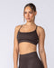 Muscle Nation Bralettes Revealed T-Back Seamless Bra - Cocoa
