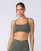 Muscle Nation Bralettes Revealed T-Back Seamless Bra - Eucalyptus