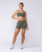 Muscle Nation Bralettes Revealed T-Back Seamless Bra - Eucalyptus