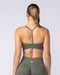 Muscle Nation Bralettes Revealed T-Back Seamless Bra - Eucalyptus