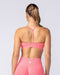 Muscle Nation Bralettes Revealed T-Back Seamless Bra - Pink Coral