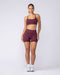Muscle Nation Bralettes Revealed T-Back Seamless Bra - Wine