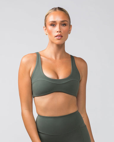 Muscle Nation Bralettes Scoop Everyday Bralette - Eucalyptus
