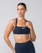 Muscle Nation Bralettes Scrunch Bralette - Navy