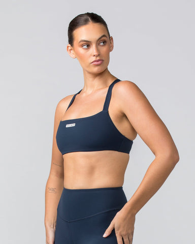 Muscle Nation Bralettes Scrunch Bralette - Navy