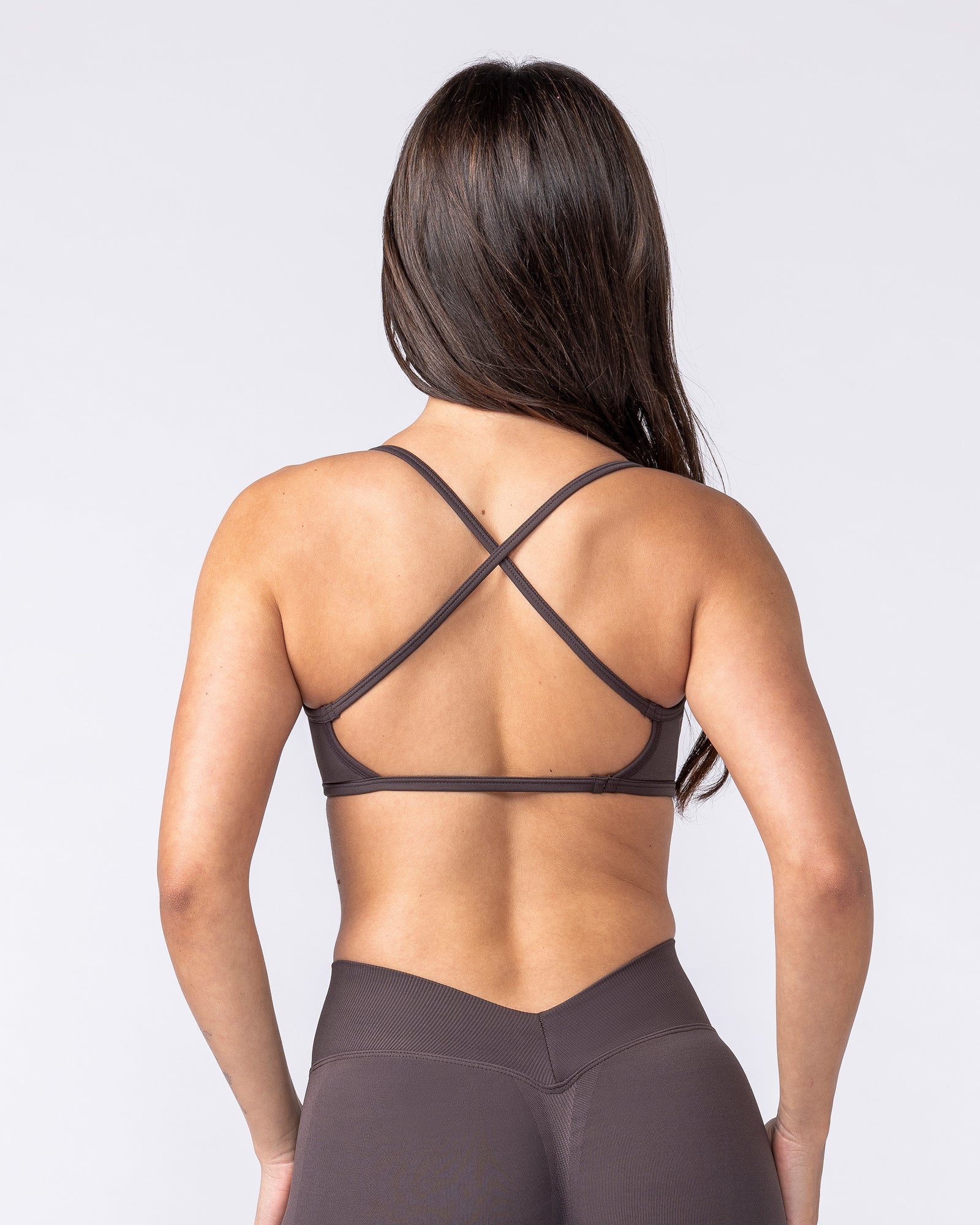Muscle Nation Bralettes Sculpt Seamless Bralette - Black Coffee