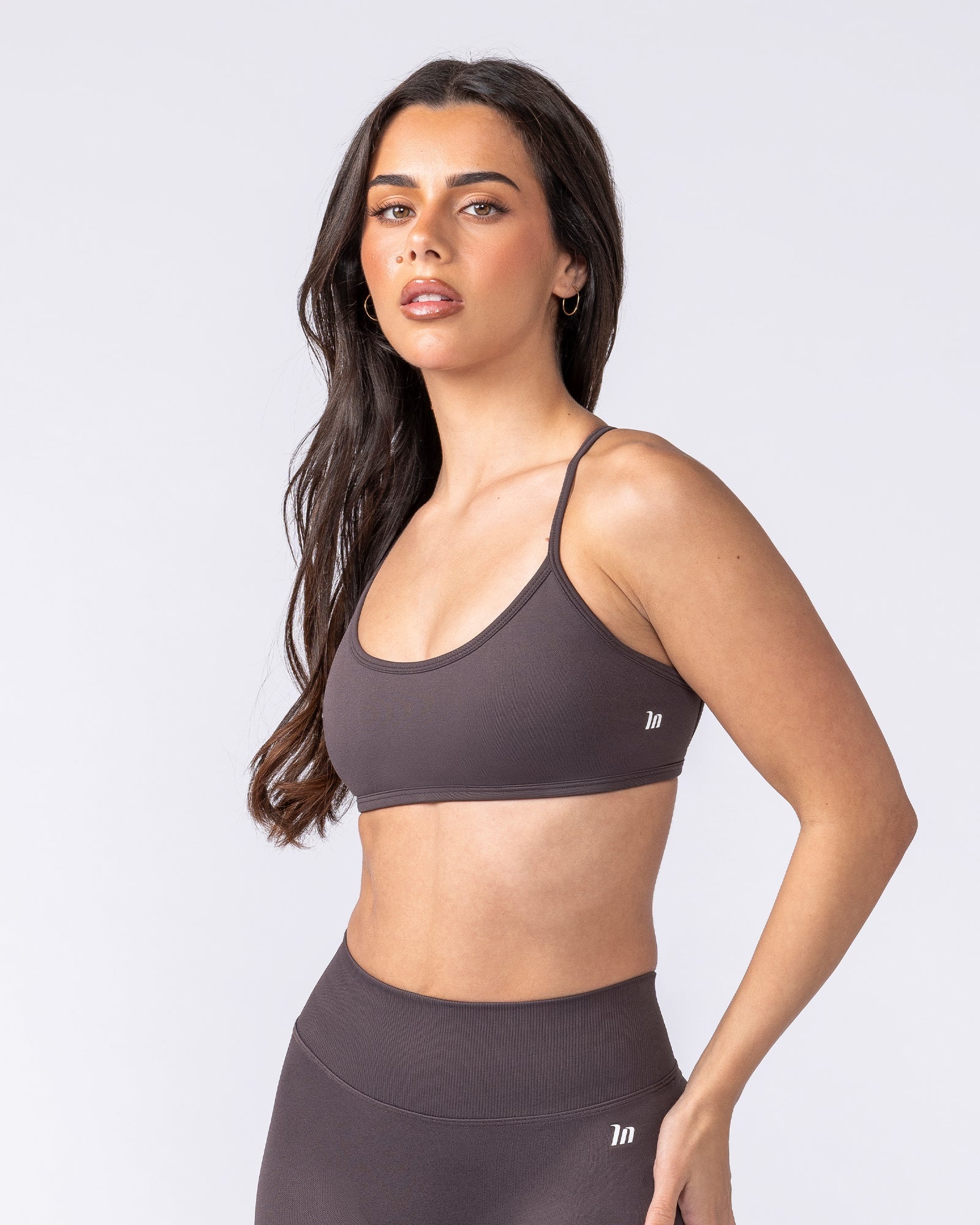 Muscle Nation Bralettes Sculpt Seamless Bralette - Black Coffee