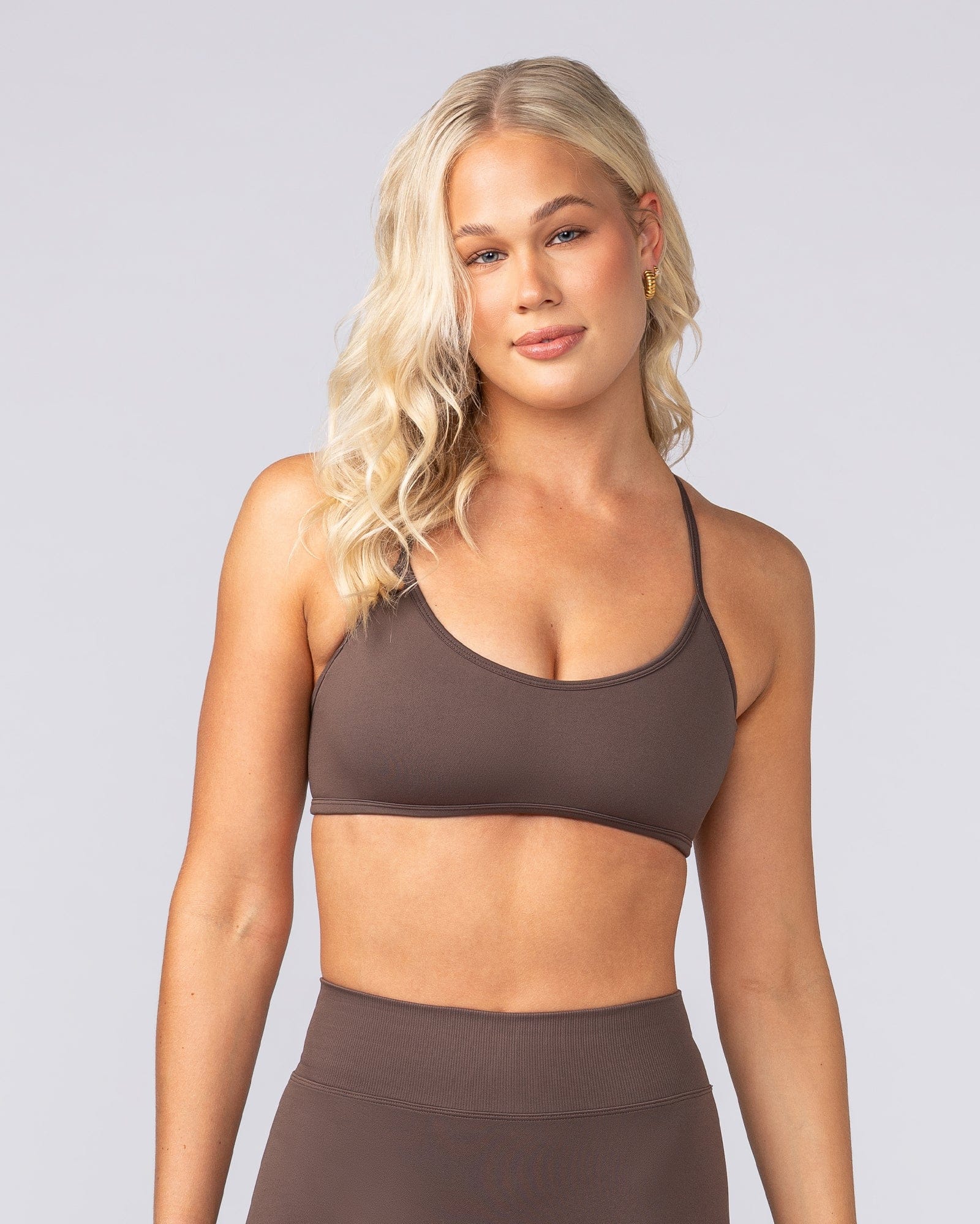 Muscle Nation Bralettes Sculpt Seamless Bralette - Cola