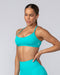 Muscle Nation Bralettes Sculpt Seamless Bralette - Cyan