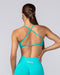 Muscle Nation Bralettes Sculpt Seamless Bralette - Cyan