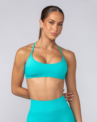 Muscle Nation Bralettes Sculpt Seamless Bralette - Cyan