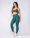 Muscle Nation Bralettes Sculpt Seamless Bralette - Dark Jade