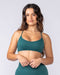 Muscle Nation Bralettes Sculpt Seamless Bralette - Dark Jade