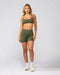 Muscle Nation Bralettes Sculpt Seamless Bralette - Dark Khaki