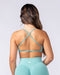 Muscle Nation Bralettes Sculpt Seamless Bralette - Green Coral