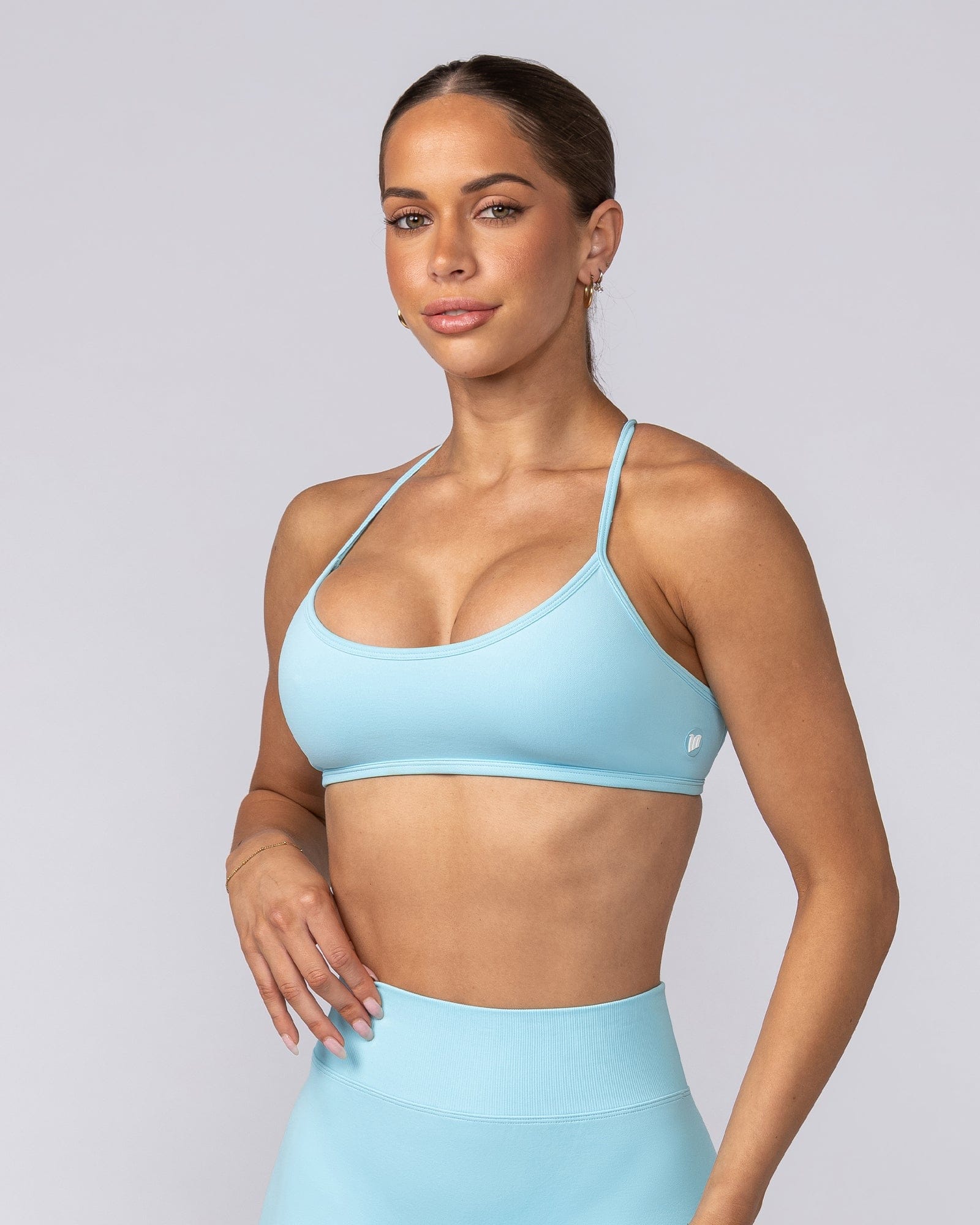 Muscle Nation Bralettes Sculpt Seamless Bralette - Lagoon
