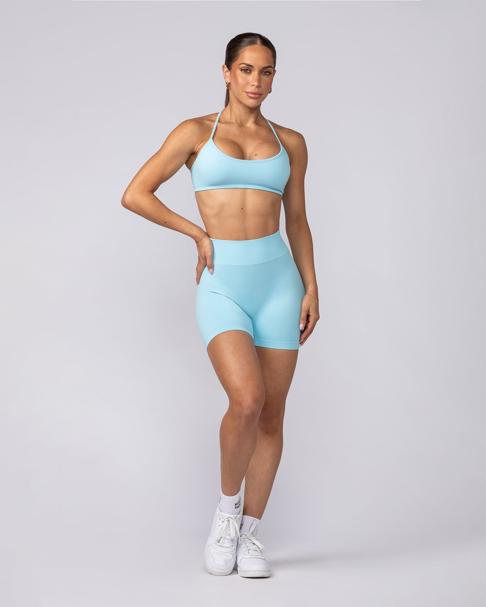 Muscle Nation Bralettes Sculpt Seamless Bralette - Lagoon