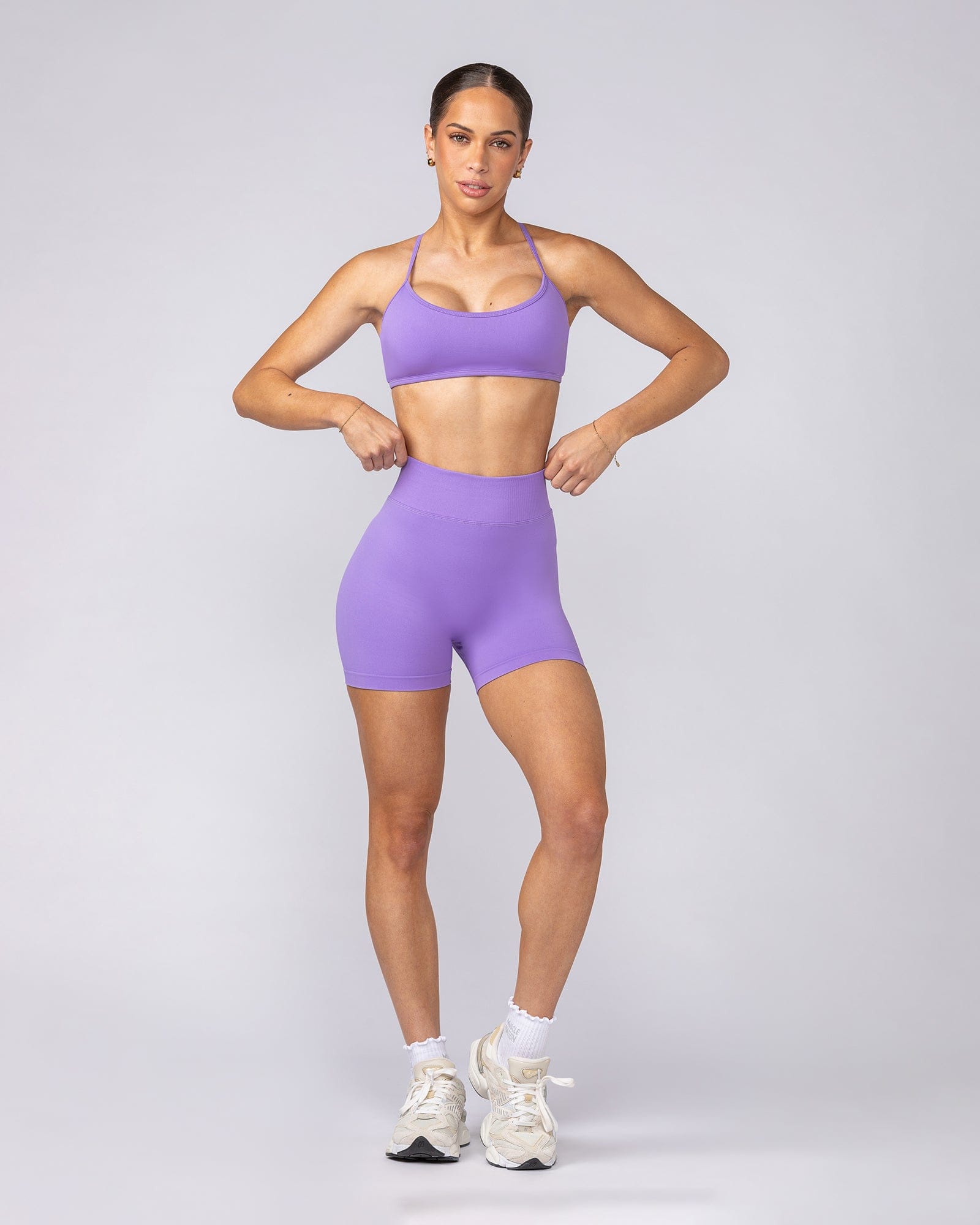 Muscle Nation Bralettes Sculpt Seamless Bralette - Orchid
