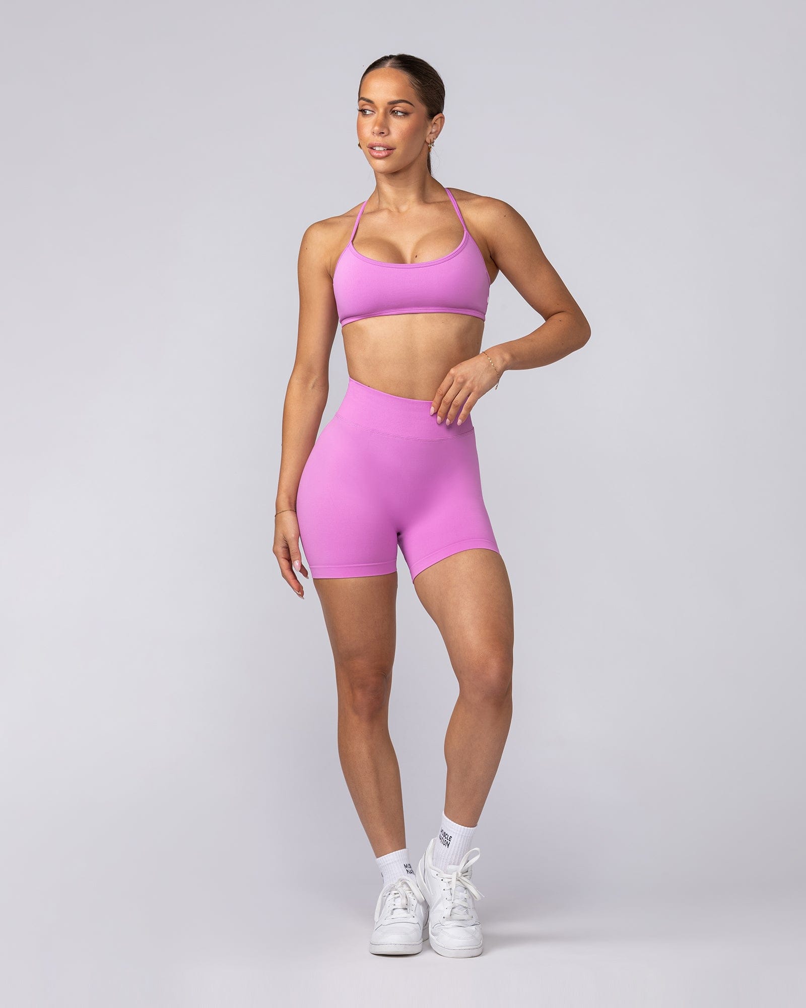 Muscle Nation Bralettes Sculpt Seamless Bralette - Peony