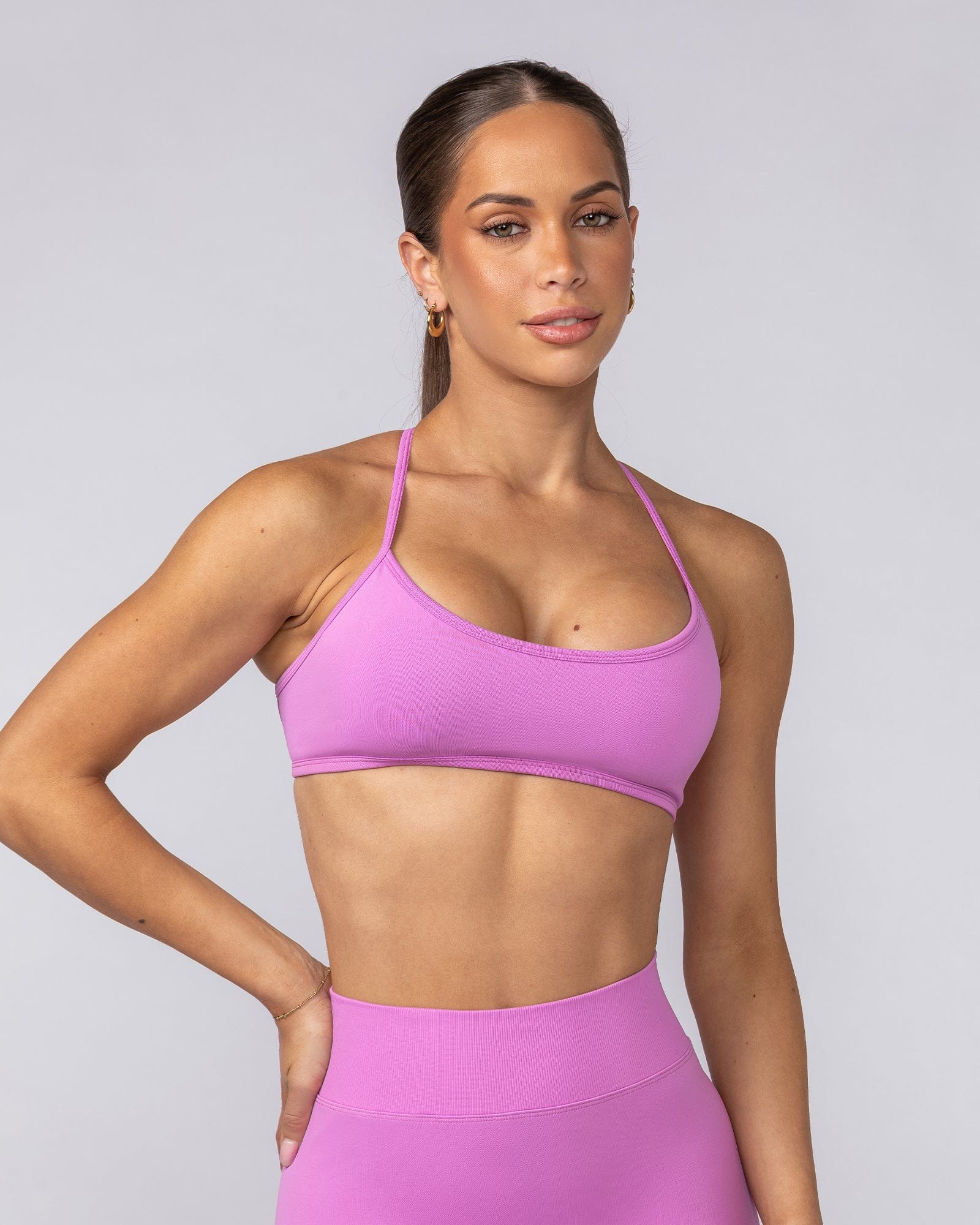 Muscle Nation Bralettes Sculpt Seamless Bralette - Peony