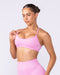 Muscle Nation Bralettes Sculpt Seamless Bralette - Pink Frosting