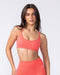 Muscle Nation Bralettes Sculpt Seamless Bralette - Sugar Coral