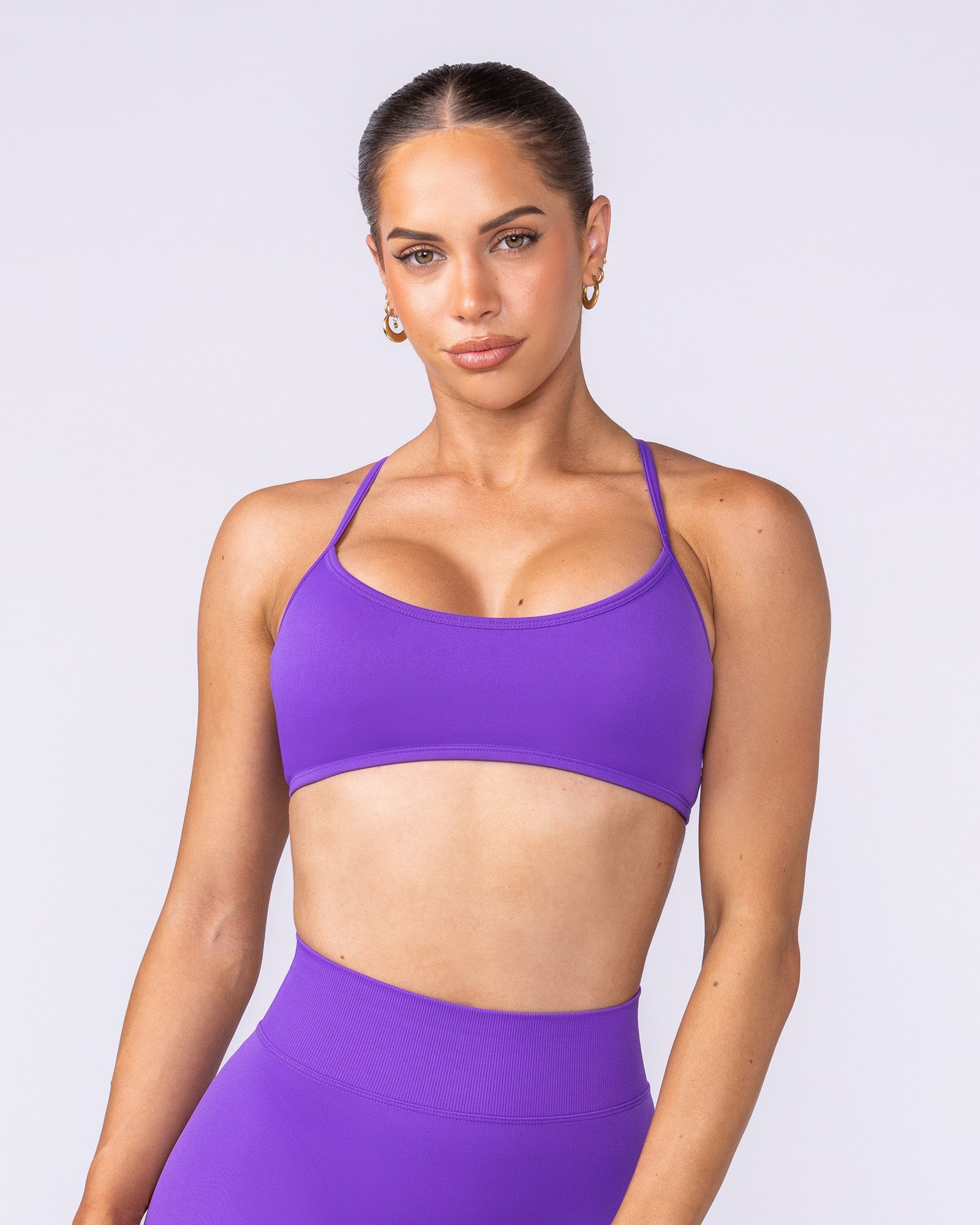 Muscle Nation Bralettes Sculpt Seamless Bralette - Viola
