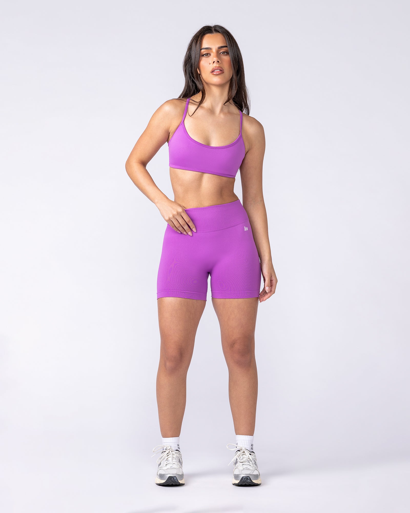 Muscle Nation Bralettes Sculpt Seamless Bralette - Violet Pop