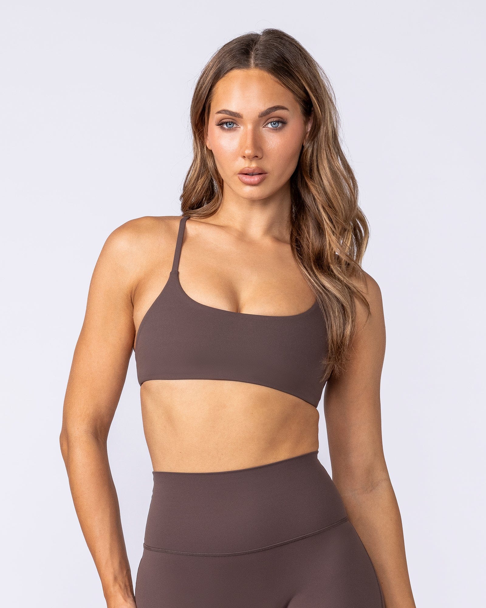 Muscle Nation Bralettes Socialite Bralette - Cola