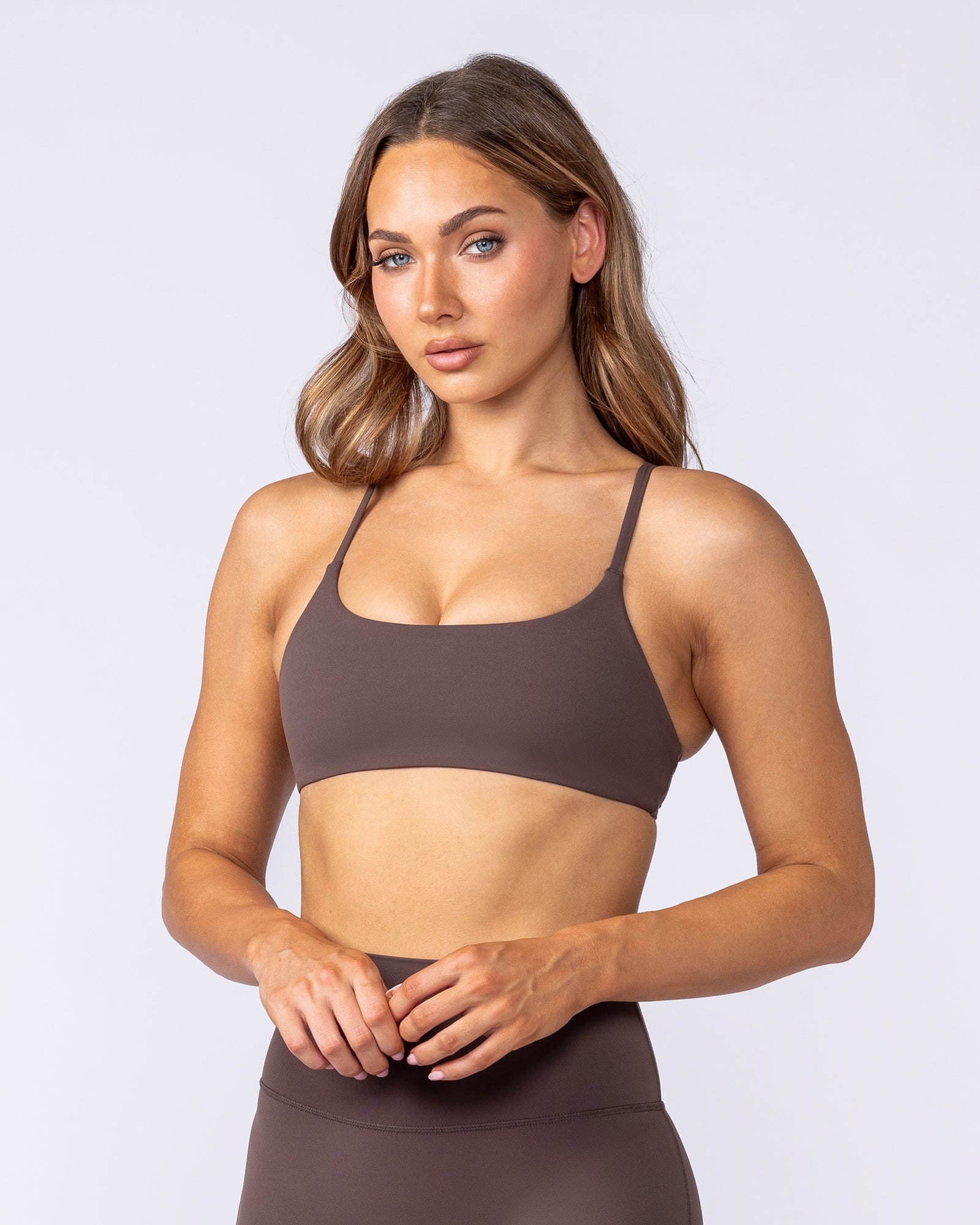 Muscle Nation Bralettes Socialite Bralette - Cola