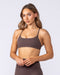 Muscle Nation Bralettes Socialite Bralette - Cola