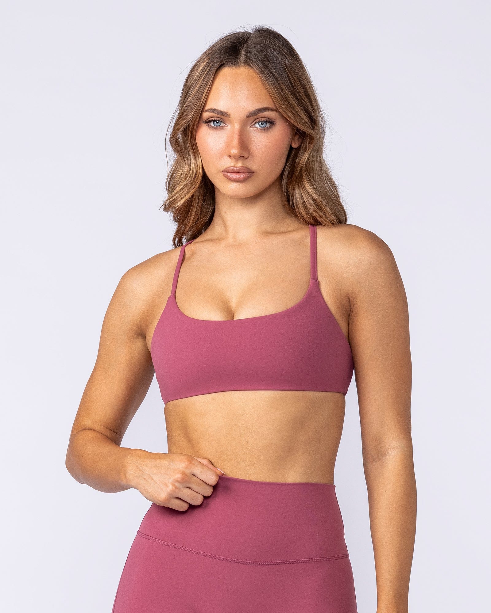 Muscle Nation Bralettes Socialite Bralette - Maple