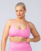 Muscle Nation Bralettes Strike Bralette - Hollywood Pink