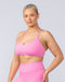 Muscle Nation Bralettes Strike Bralette - Hollywood Pink
