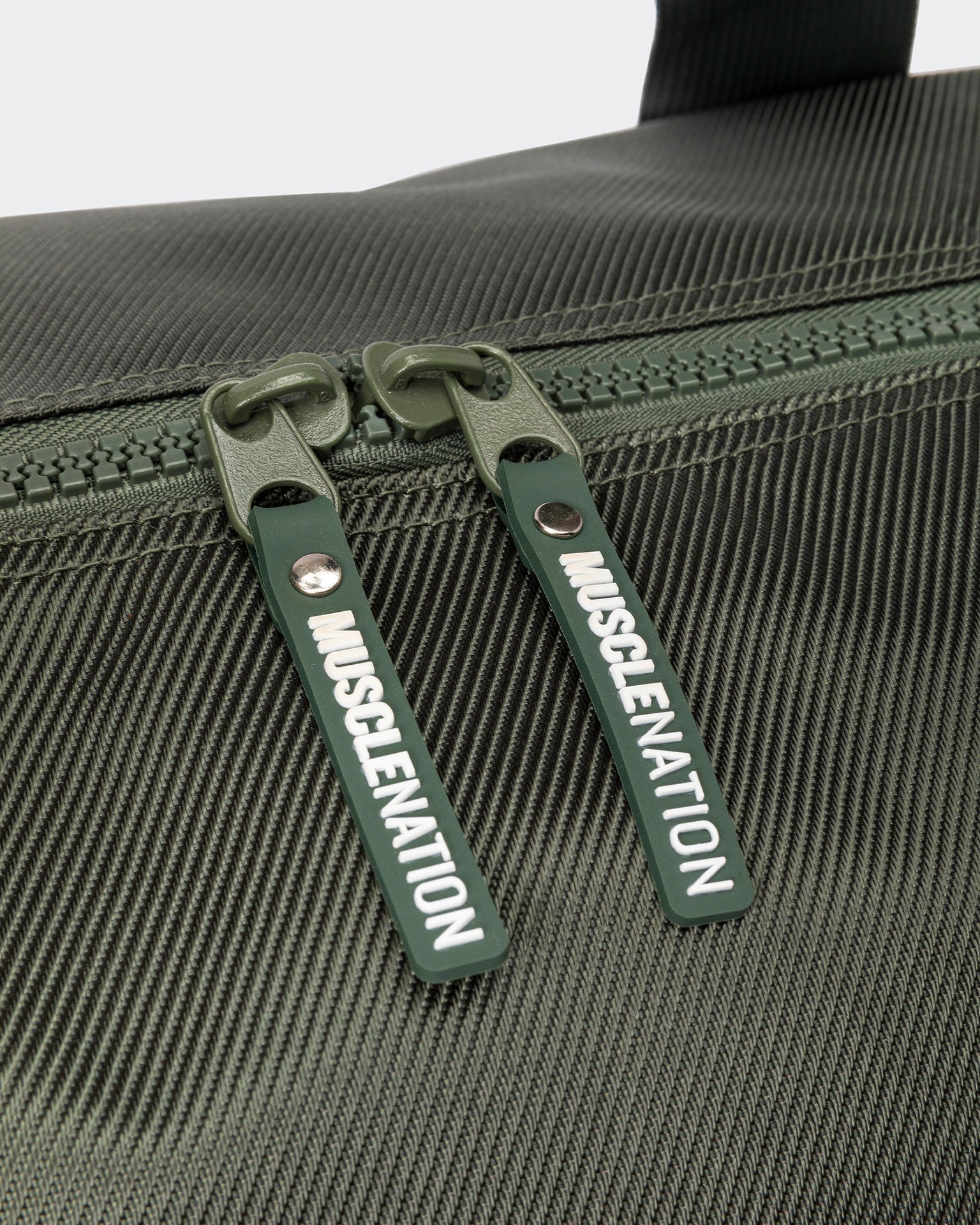 Muscle Nation Gym Bag Default Overnight Bag - Khaki