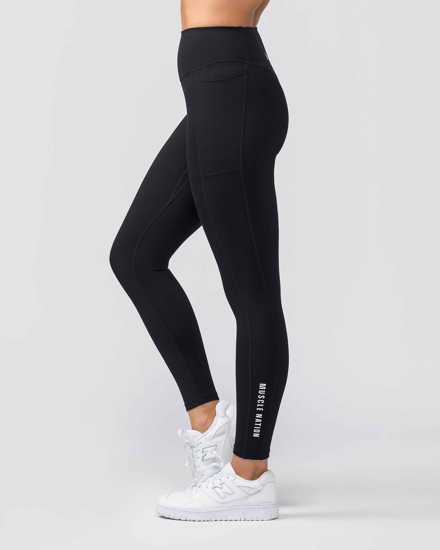 Muscle Nation Gym Leggings Copy of Everyday Pocket Ankle Length Leggings - Eucalyptus