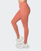 Muscle Nation Gym Leggings Game Changer Scrunch Full Length Leggings - Powdered Pink