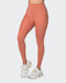 Muscle Nation Gym Leggings Game Changer Scrunch Full Length Leggings - Powdered Pink