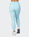 Muscle Nation Gym Leggings Second Skin Ankle Length Leggings - Cosmic Blue