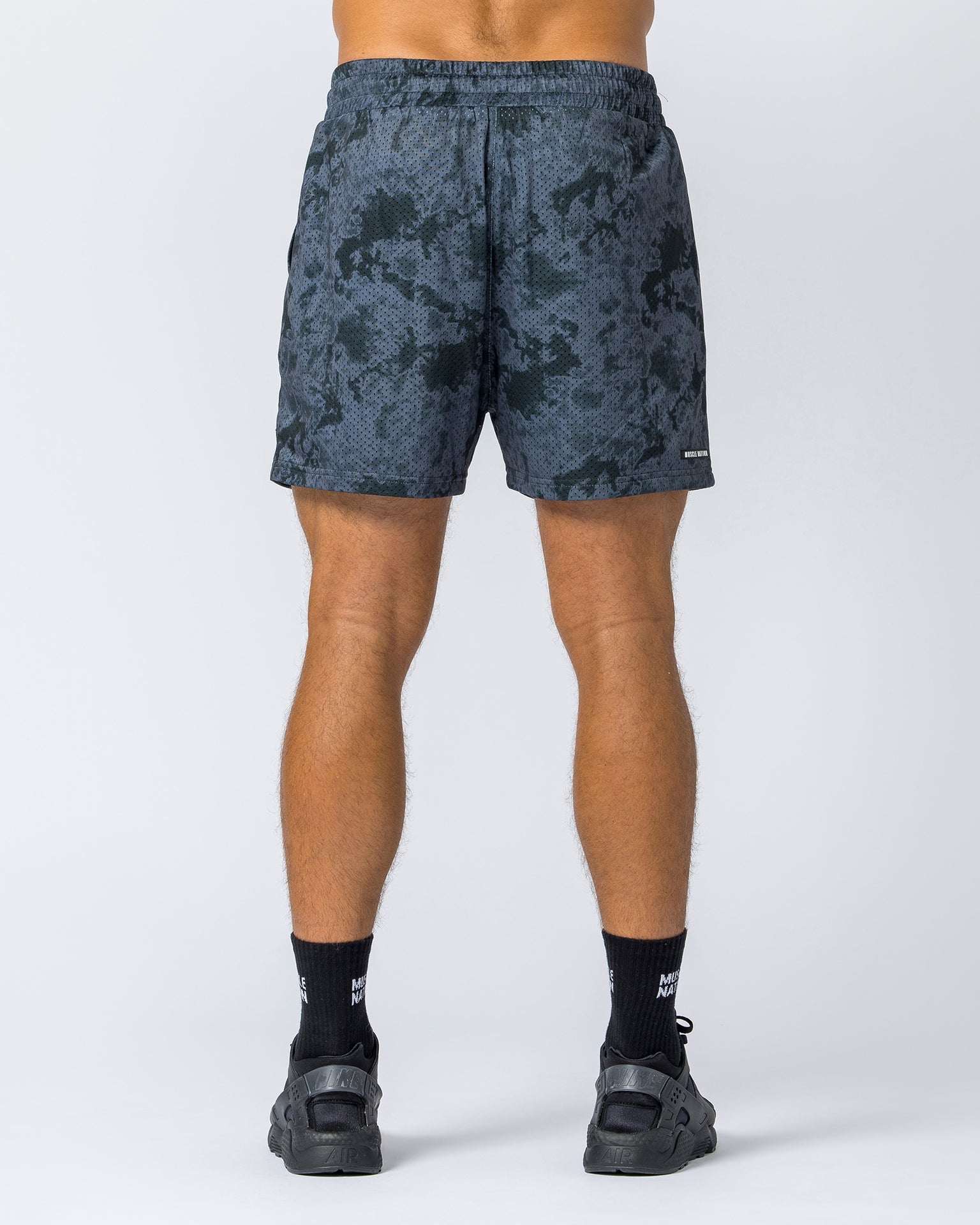 Muscle Nation Gym Shorts Copy of Retro Shorts - Dark Harbour