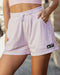 Muscle Nation Gym Shorts Hoops 3" Shorts - Blossom Stripe