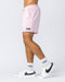 Muscle Nation Gym Shorts Lay Up 3.5" Shorts - Soft Pink