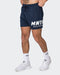 Muscle Nation Gym Shorts MNTN Lay Up 3.5" Shorts - Odyssey