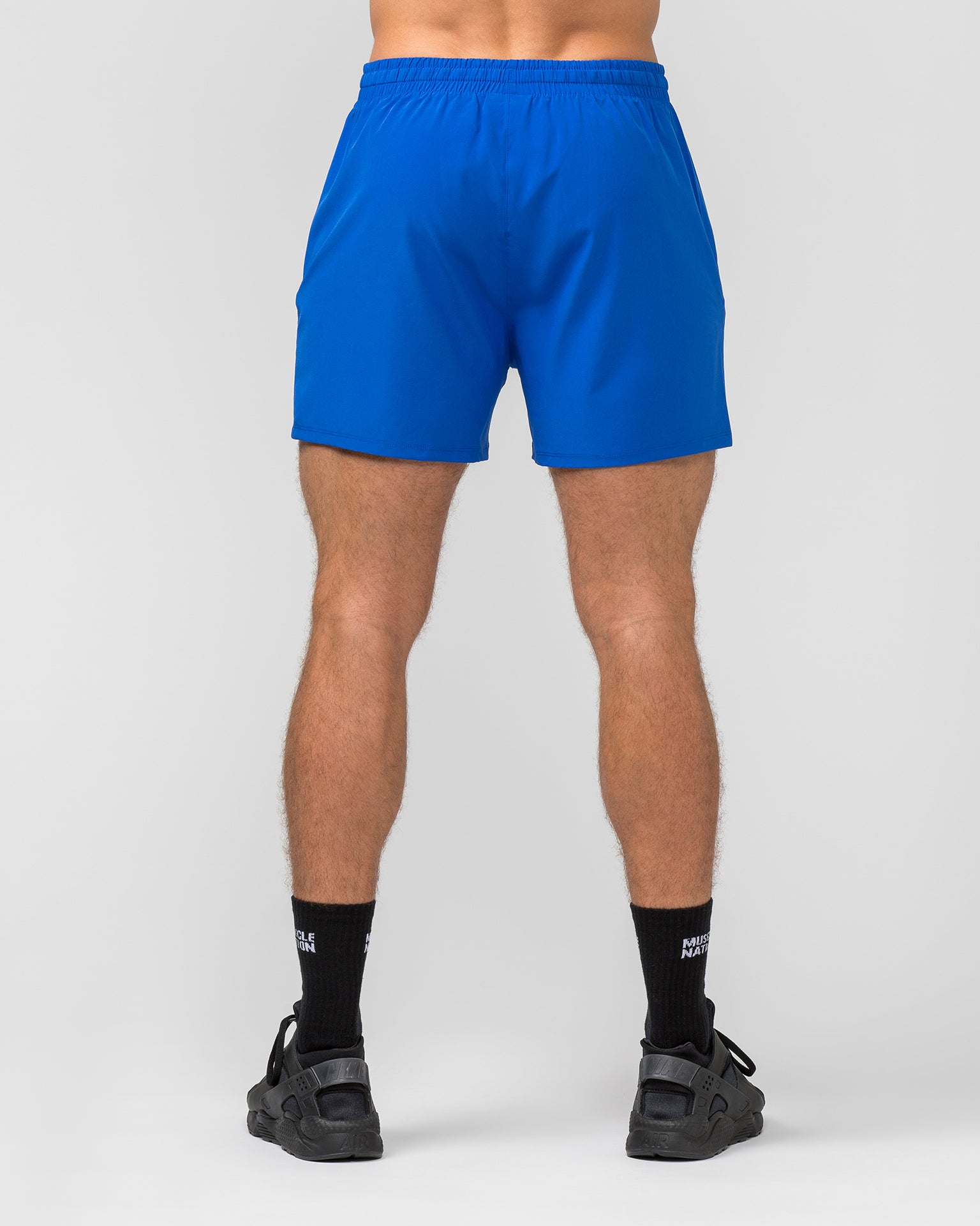 Muscle Nation Gym Shorts New Heights 4'' Shorts - Bondi Blue