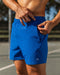 Muscle Nation Gym Shorts New Heights 4'' Shorts - Bondi Blue